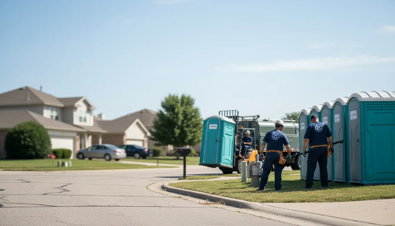 Porta Potty Rental in Sumner, MI near me